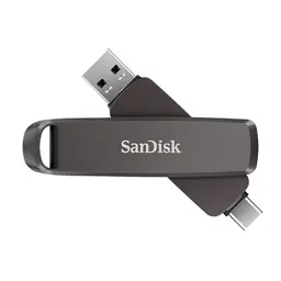 SanDisk Extreme PRO Dual Drive 2 TB - 2-in-1 USB Type-A und Type-C, Hochleistung, Schwarz