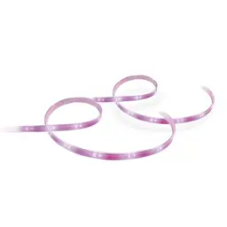 Philips Hue White & Color Ambiance Lightstrip Plus (2m + 1m) - Dimmbarer LED Streifen mit 16 Mio. Farben, steuerbar per App oder Sprachbefehl