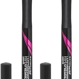 Maybelline New York Hyper Precise Allday Eyeliner, Nr. 700 Black (2er Pack)