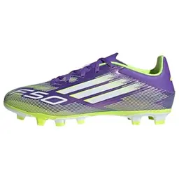 adidas F50 Club Fußballschuhe für Unisex, lila/weiß, Größe 47 1/3 EU