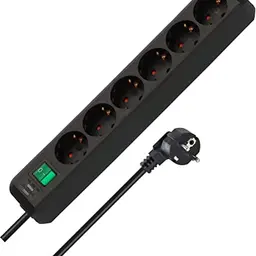 Brennenstuhl Eco-Line 6-Fach Steckdosenleiste