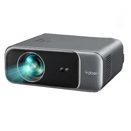 YABER Heimkino Beamer 1080P Full HD, Tragbar mit WiFi 6 und Bluetooth für Smartphone/TV/PS5