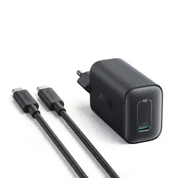 Anker Nano 100W Ladegerät für MacBook, iPad, iPhone & USB-C Geräte, inkl. 1,8m USB-C Kabel (Schwarz)
