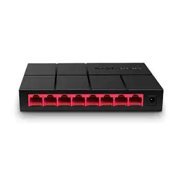 Mercusys MS108G 8-Port Gigabit Netzwerk Switch, Plug-and-Play, Lüfterlos