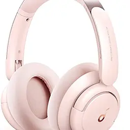 Soundcore Life Q30 Bluetooth-Kopfhörer mit Geräuschisolierung & 40h Akku - Rosa (Generalüberholt)