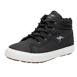 KangaROOS Jungen Kavu I Sneaker, Schwarz, Gr. 35