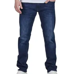 Replay Herren Stretch Jeans Grover, Straight Fit, Dark Blue Denim, Länge 30, Weite 30
