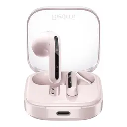 XIAOMI Redmi Buds 6 Active – In-Ear Kopfhörer mit 30 Stunden Akkulaufzeit, IPX4 Wasserschutz, Transparent Rosa