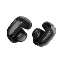 Bose Ultra Open Earbuds, kabellose Open Ear Kopfhörer mit Bluetooth, lang anhaltende Akkulaufzeit, Schwarz
