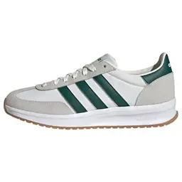 adidas Herren Run 70S 2.0 Schuhe - Core White/Collegiate Green, Größe 44 2/3 EU