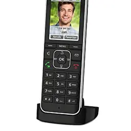 FRITZ!Fon C6 Schnurloses Telefon in Schwarz