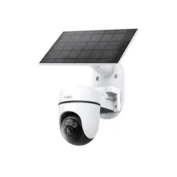 Tapo C610 KIT 2K 360° Solar Überwachungskamera mit Akku, WLAN, Nacht- und KI-Erkennung, Alarm, lokale Speicherung