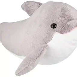 Heunec Softissimo Delfin 50 cm in Grau/Weiß