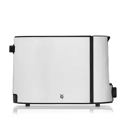 WMF Bueno Pro Toaster 2 Scheiben, Edelstahl, 6 Bräunungsstufen, Doppelschlitz, mit Brötchenaufsatz