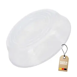 Westmark Mikrowellenteller-Abdeckhaube, rund, Ø 25 cm, transparente Kunststoffhaube