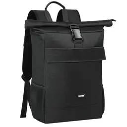 TANTOMI Rolltop Rucksack für Damen und Herren, wasserdichter Laptop-Rucksack für Schule, Freizeit und Reisen