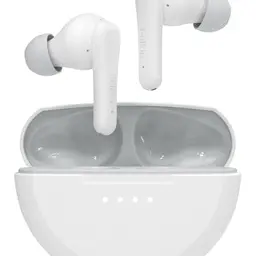 Belkin SoundForm Nano 2 Bluetooth In-Ear Kinderkopfhörer – 28 Std. Akkulaufzeit, Lautstärkebegrenzung, wasserfest – Weiß