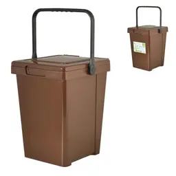 H+H 25L Brauner Kunststoff Nassbehälter
