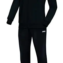 JAKO Unisex Kinder Trainingsanzug Classico, Schwarz, Größe 152
