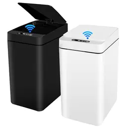 Automatischer 12L Sensor Mülleimer im 2er Set – Touchless, wasserdicht, ideal für Bad, Büro und Küche