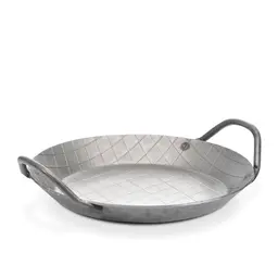 GSW 859035 Gastro Eisenpfanne geschmiedet mit zwei Griffen, 20 cm