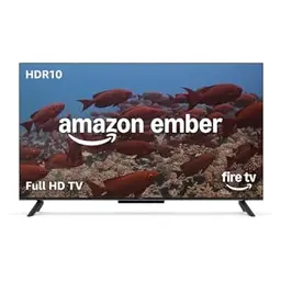 Amazon Ember 2-Serie 40-Zoll HD Smart-TV mit Alexa, schnelles Streaming, Dolby Audio, Ambient-TV und kostenlosem Live-TV