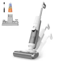 Proscenic F10 Ultra Nass- und Trockensauger, 3-in-1, 60 Min, Wischfunktion, Selbstreinigung, LED-Display, geeignet für Hartböden