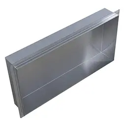 BERNSTEIN Wandnische BS603010 60 x 30 x 10 cm - Befliesbare Duschnische aus Edelstahl