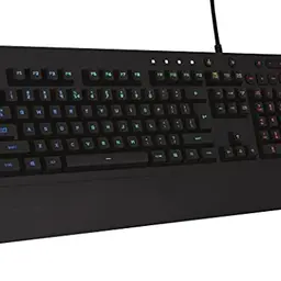 Logitech G213 Prodigy Gaming-Tastatur mit RGB-Beleuchtung und integrierter Handballenauflage - Schwarz