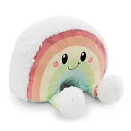 NICI Kuschelfigur Nibsi Regenbogen 28cm - Bunte Plüschfigur zum Kuscheln & Spielen, ideale Geschenkidee