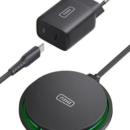 INIU 15W Qi2 Induktive Ladegerät für iPhone 16, 15, 14, 13, 12 Pro Max/Plus mit USB-C Kabel und Netzadapter