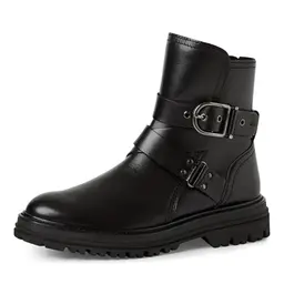 Marco Tozzi Damen Stiefelette Schwarz EU 38