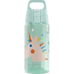 Sigg Viva One Unistars Trinkflasche für Kinder - Auslaufsicher, Blau, 0,5L