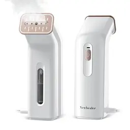 Newbealer Dampfglätter, tragbare Dampfbürste, 170 ml Wassertank, 15 g/min Dampf, schnelles Aufheizen, horizontal & vertikal geeignet