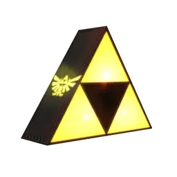 The Legend of Zelda Triforce Nachtlicht - Offiziell lizenziertes Moodlicht für Gamer, ideal für Büro oder Schlafzimmer