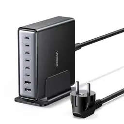 UGREEN 200W USB C Ladegerät 8-Port PD Schnellladegerät für MacBook, iPhone, Galaxy und mehr