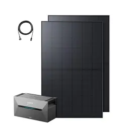 Anker SOLIX Balkonkraftwerk mit Speicher (890W, 1600Wh) – Komplettset mit 2 Solarpanels