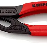 KNIPEX Cobra Wasserpumpenzange 125 mm mit rutschhemmendem Kunststoff, auf SB-Karte