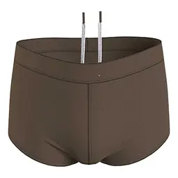 Calvin Klein Herren Boxershorts Trunk mit Stretch, Grün (Brown Olive), S