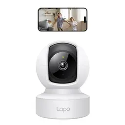 Tapo TP-Link C212 360° WLAN Überwachungskamera, 2K Auflösung, Nachtsicht, Bewegungsverfolgung, Zwei-Wege-Audio, Alexa & Google Assistant