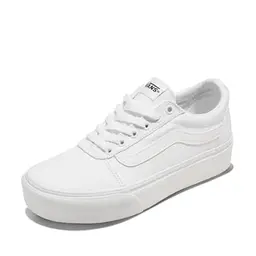 Vans Damen Ward Platform Sneaker, Weiß, Größe 37 EU