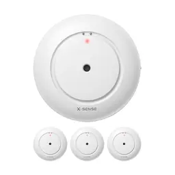 X-Sense Wi-Fi Wassermelder, WLAN-Wassersensor, Zubehör für SWS54, Modell SWS51, 3 Stück