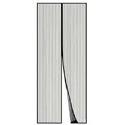 Apalus Fliegengitter Tür 85x200 cm – Ideal für Balkon-, Keller- und Terrassentüren, einfache Montage ohne Bohren