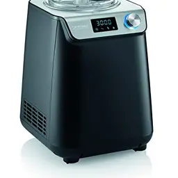 Severin Kompakt Eismaschine & Joghurtbereiter - platzsparend, 2-in-1 mit Kompressor