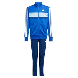 adidas Kinder Trikotanzug SEASONAL ESSENTIALS TIBERIO, Royalblau/Weiß, 13-14 Jahre