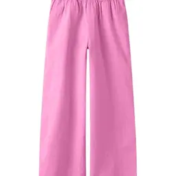 NAME IT Mädchen Nkffalinnen Wide Pant Noos, Strawberry Moon