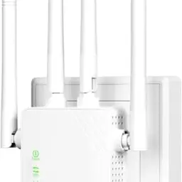 WLAN-Extender für große Reichweite bis 9000 sq.ft, kompatibel mit 50 Geräten, mit Ethernet-Anschluss & einfacher Einrichtung