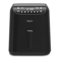 Bella Heißluftfritteuse 6L mit Touchscreen, 6 Kochmodi, 200°C, 1500W, Schwarz