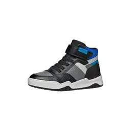 Geox JUNIOR J Perth Boy Sneakers Grau/Schwarz 34 EU
