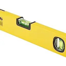 kwb Aluminium-Wasserwaage 40 cm, Präzise horizontale und vertikale Libellen